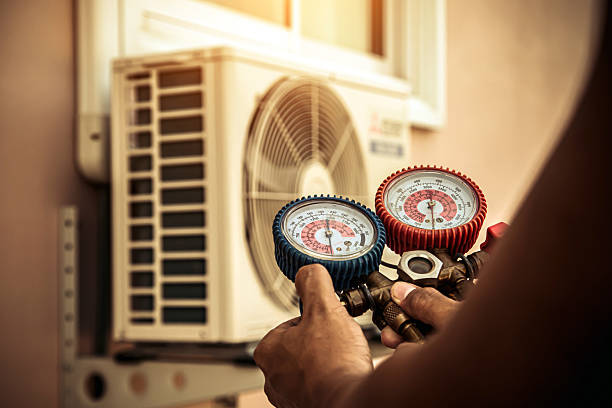 Professional Ductwork Repair technician working in Booth, AL